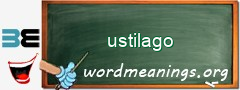 WordMeaning blackboard for ustilago